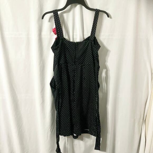 City Triangles Juniors 11 Rockabilly Polka Dot Dress - Picture 4 of 9